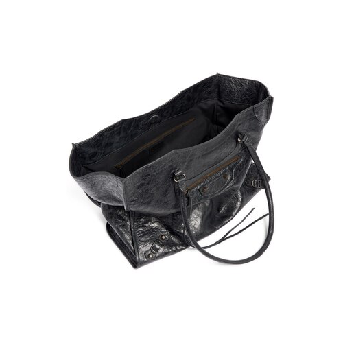 Women's Le City Tote Bag Medium in Black | Balenciaga NL