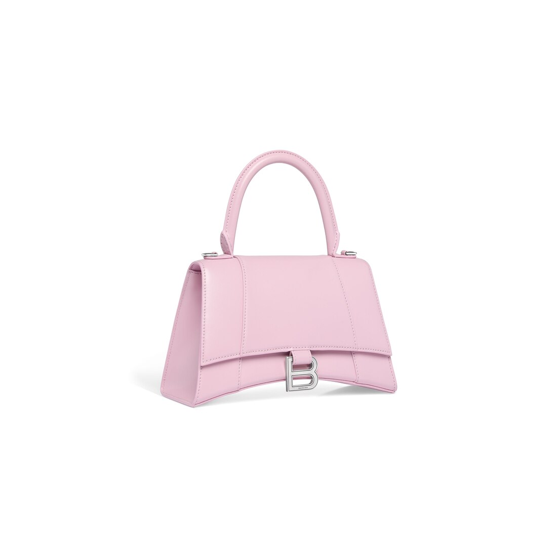 Hourglass Xs Bag - Balenciaga - Soft Pink - Leather