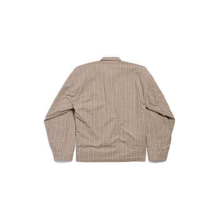 【派手☆人気☆BALENCIAGA】黄色　柄　半袖シャツ B模様　サイズL 24AW グラフィックTシャツ レイヤード オーバーサイズ チェック