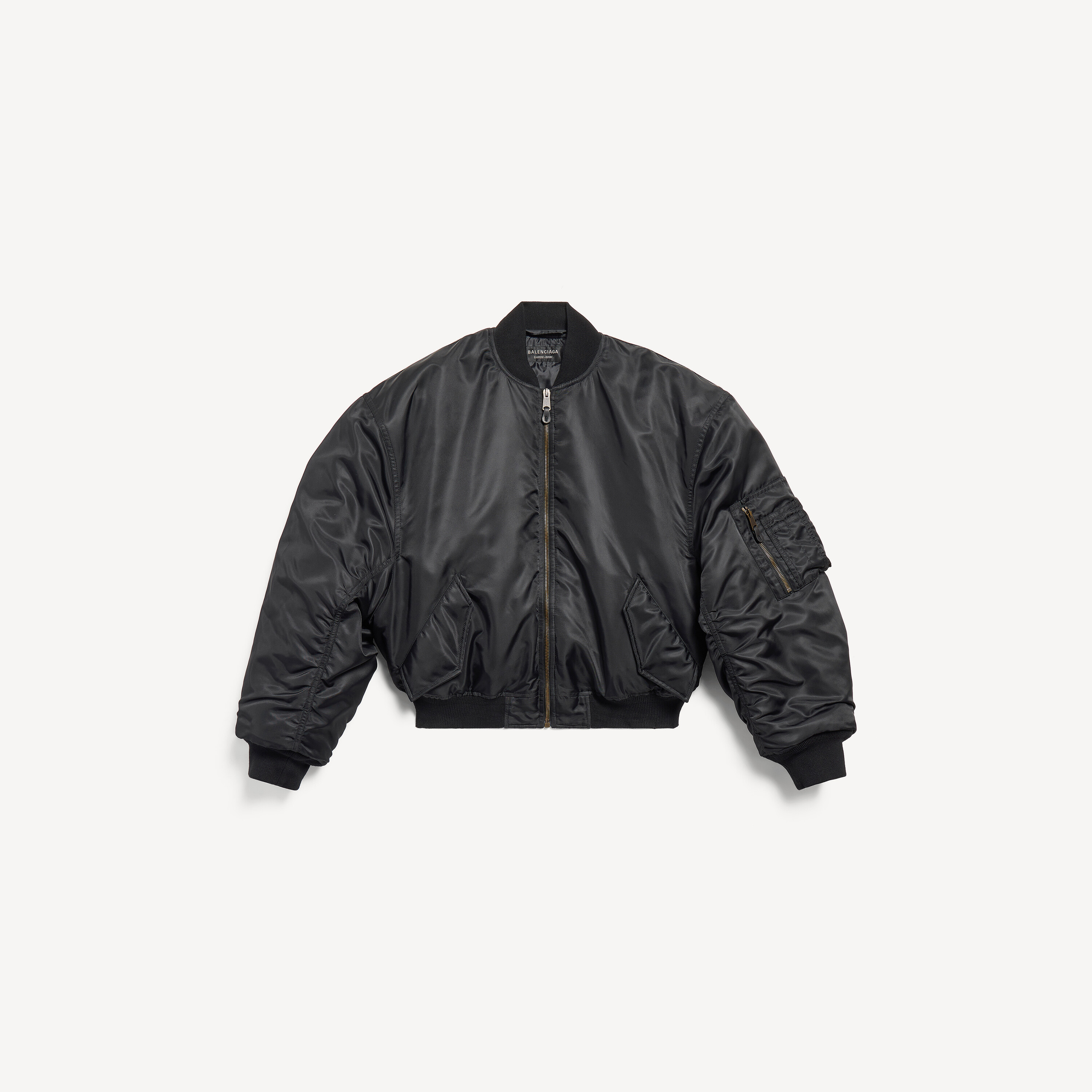 Women's Standard Bomber Jacket in Black | Balenciaga US