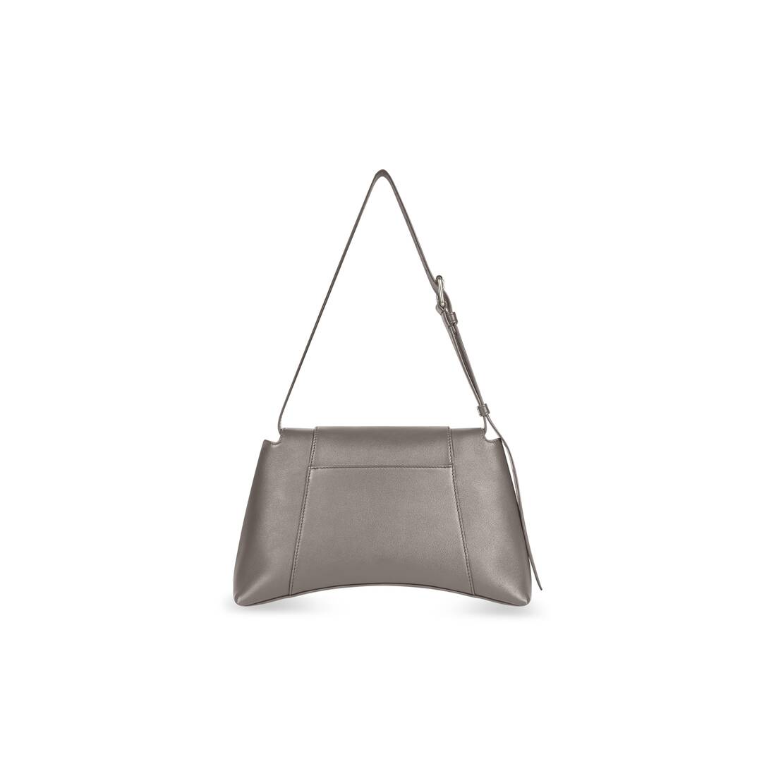 small grey shoulder bag