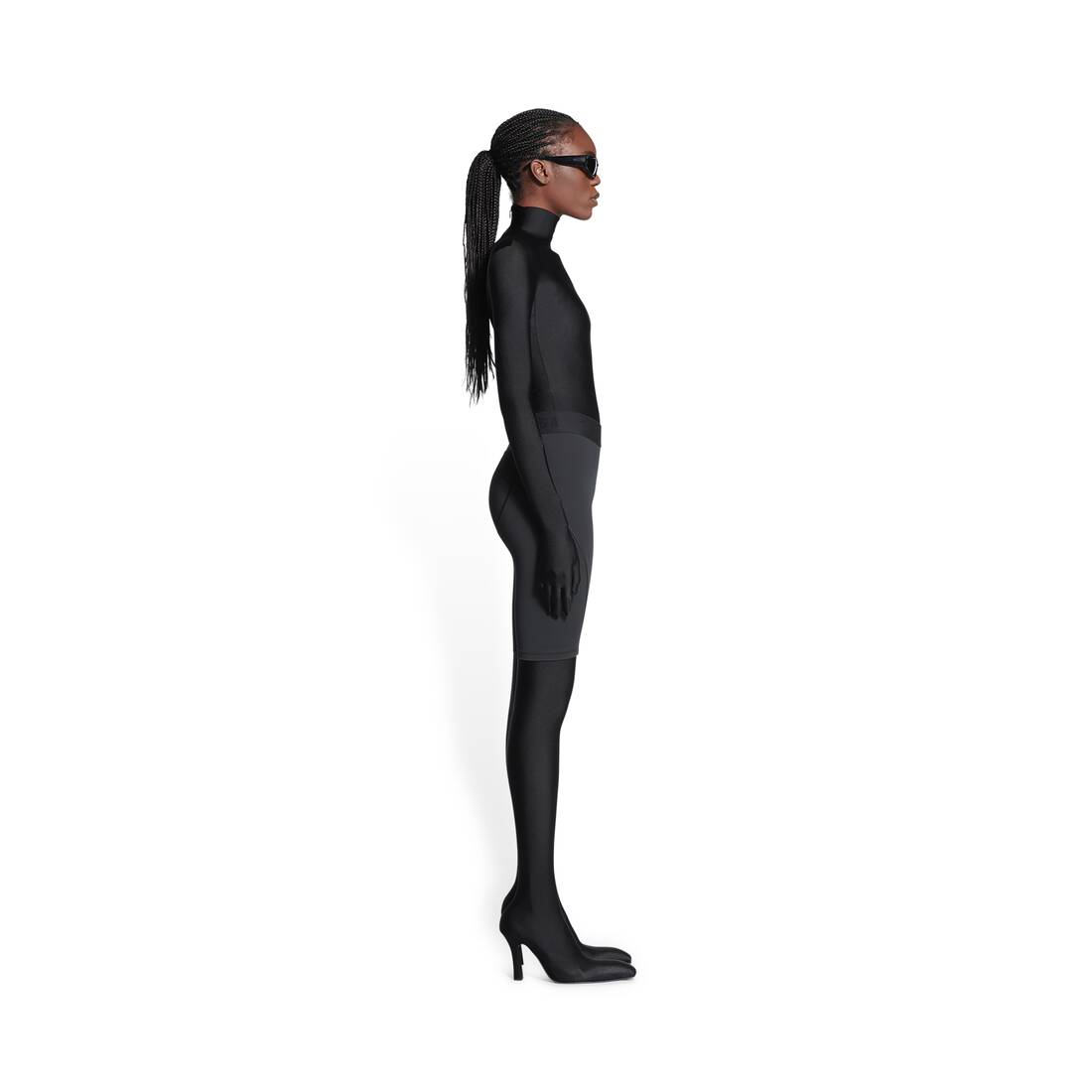 Women's 3b Sports Icon Athletic Leg Cut Leggings in Black
