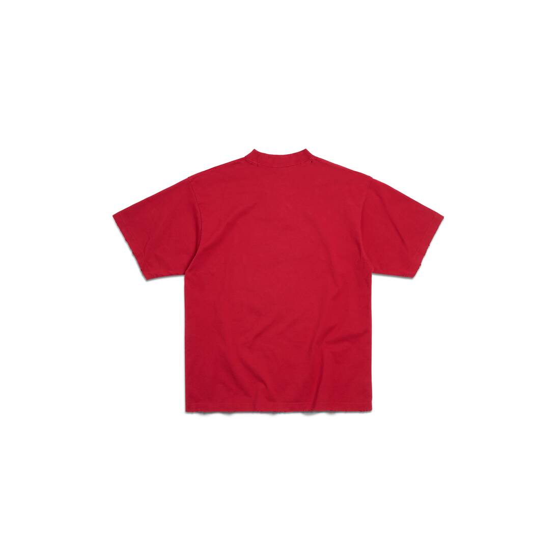 To My Love T-shirt Medium Fit in Red | Balenciaga US