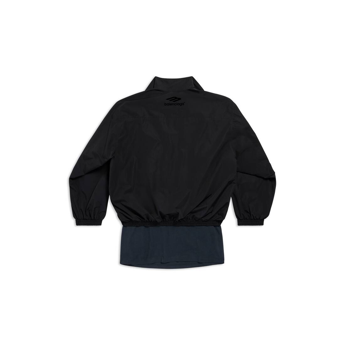 Patched Tracksuit Jacket in Black | Balenciaga US