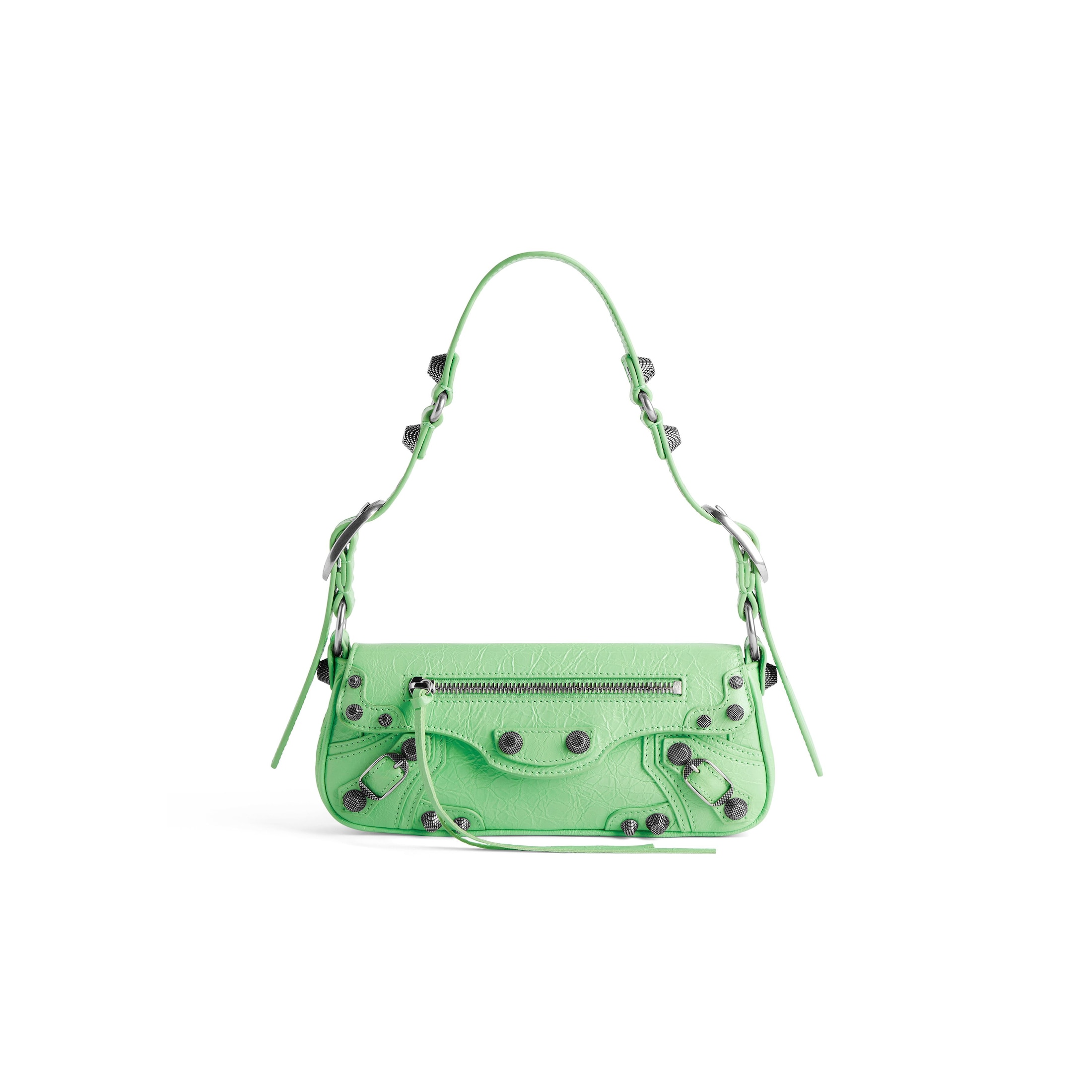 Balenciaga Le Cagole XS Sling Bag - Green - Woman - Lambskin