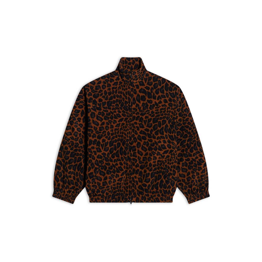 balenciaga leopard jacket