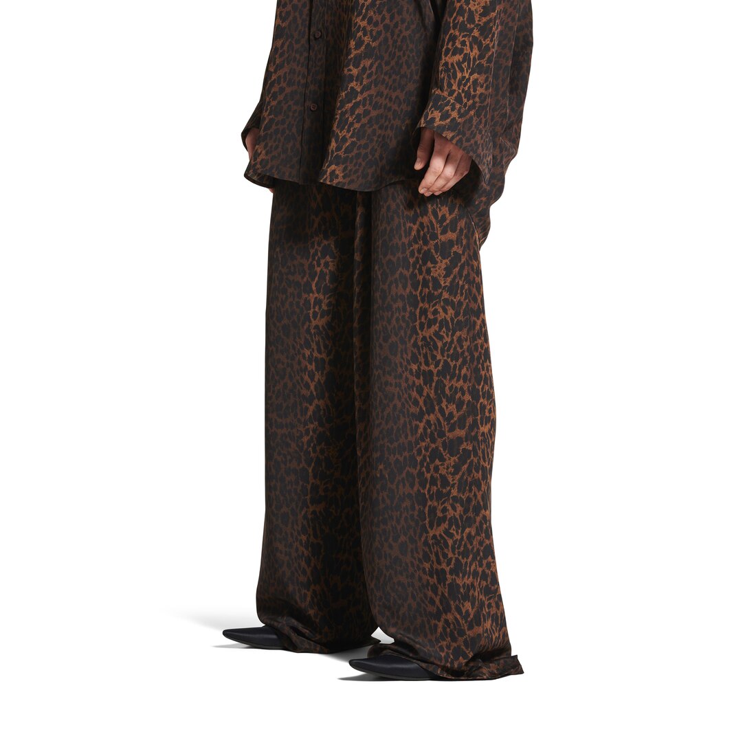 Women's Pyjama Pants in Brown | Balenciaga NL