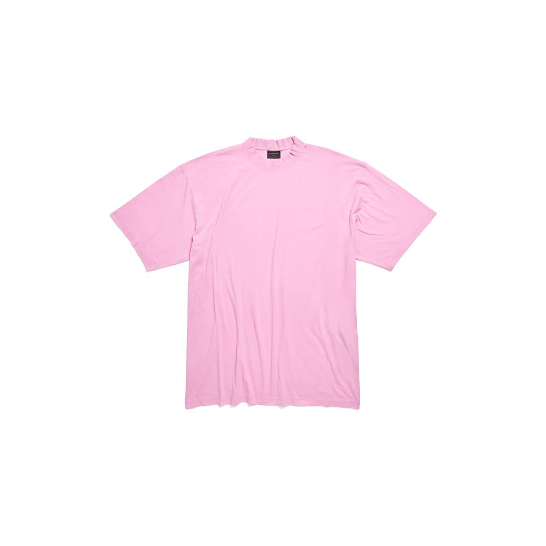 Balenciaga T-shirt Medium Fit in Pink/black