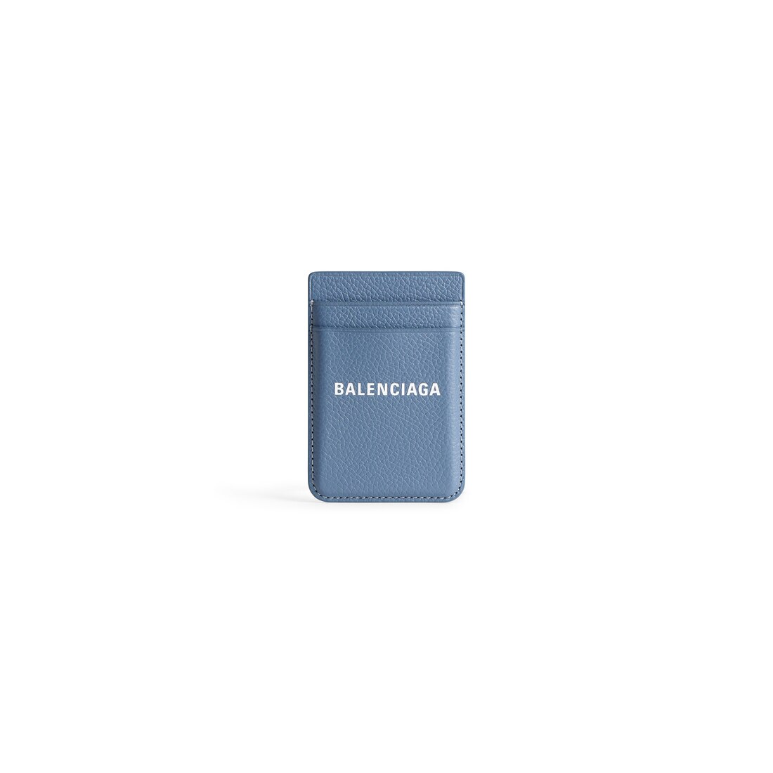 BALENCIAGA Cash Glitter Zip Card Holder