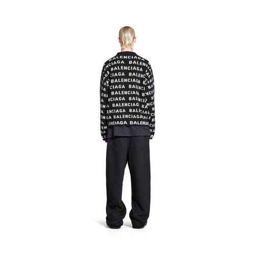 bal horizontal allover sweater