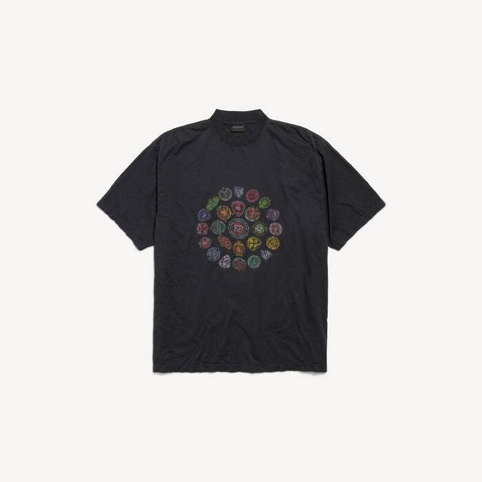 spiral crest中号版型t恤