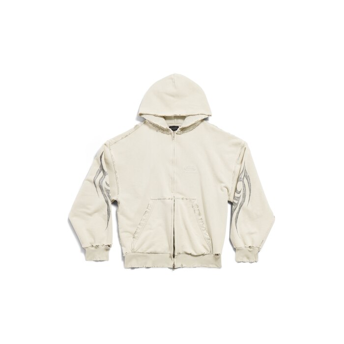 y2k zip-up hoodie regular fit