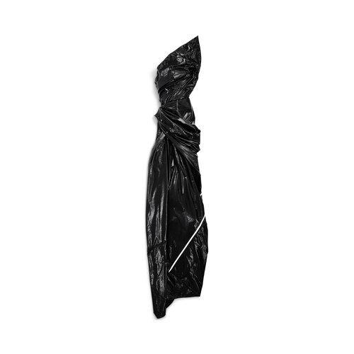 asymmetric bustier gown
