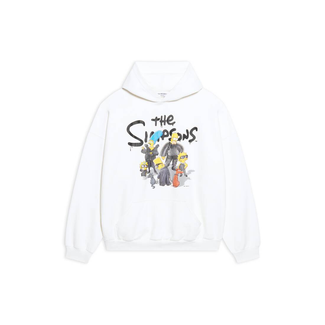 Women's The Simpsons Tm & © 20th Television Hoodie Wide Fit in White