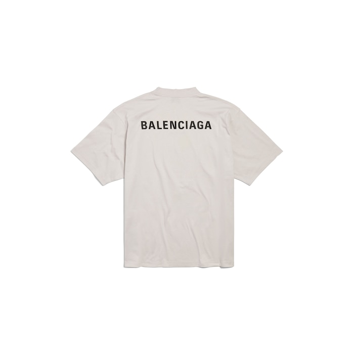 Balenciaga t shirt womens silver on sale