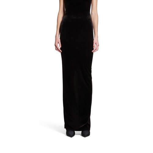 fitted gown