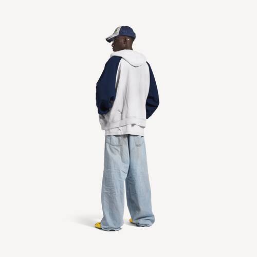 banana ラグラン オーバーサイズ ジップアップ hoodie