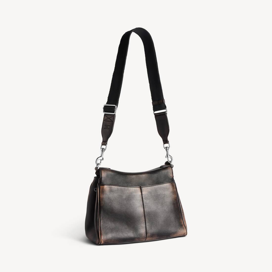 Men's Rodeo Messenger Bag Small in Brown