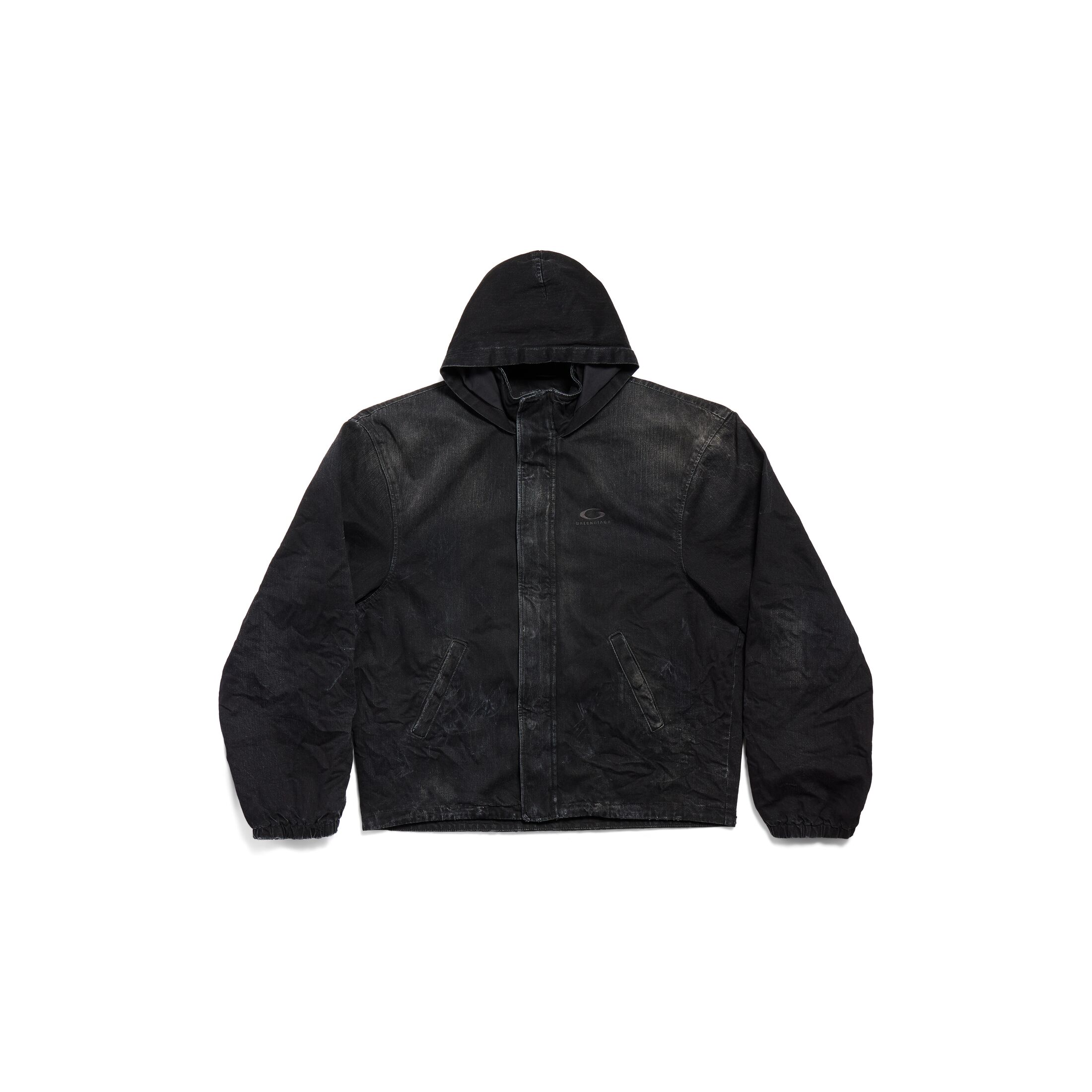 hooded workwear jacket