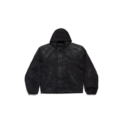 chaqueta con capucha workwear