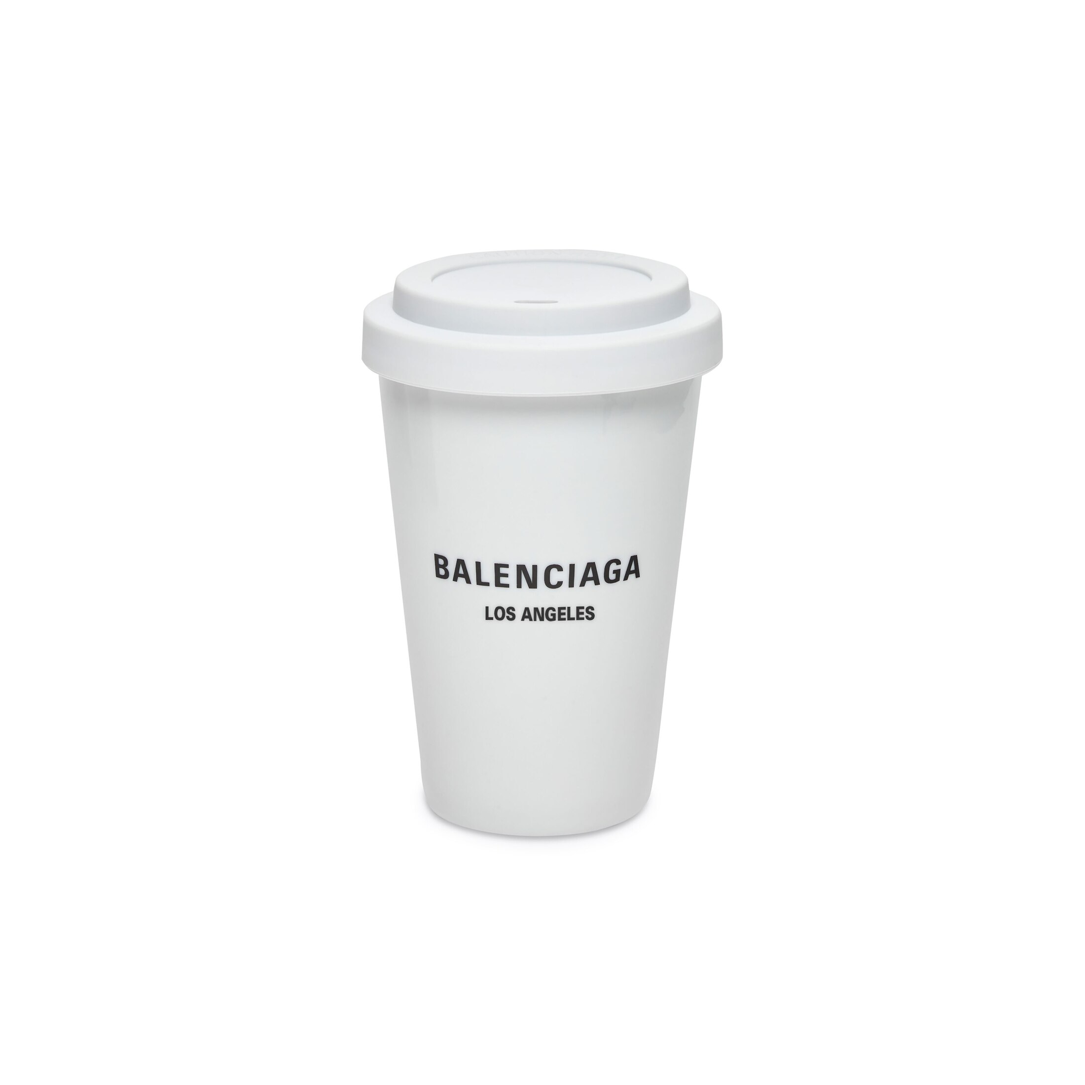 Balenciaga Los Angeles Coffee Cup - White - Man - 100% Porcelain - 83 % Tpe, 17% Polypropylene