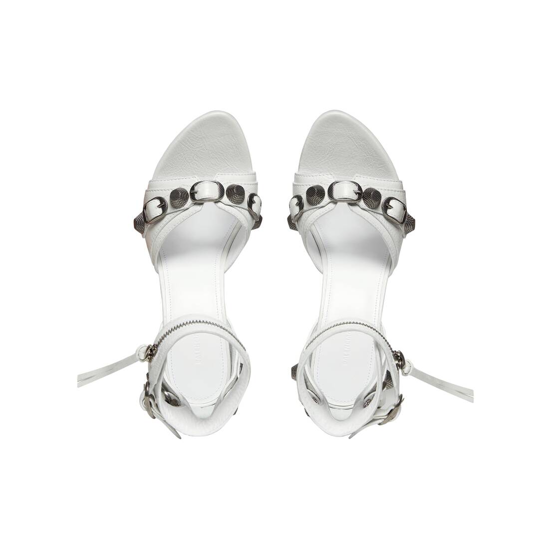 Women's Cagole 110mm Sandal in Optic White Balenciaga US