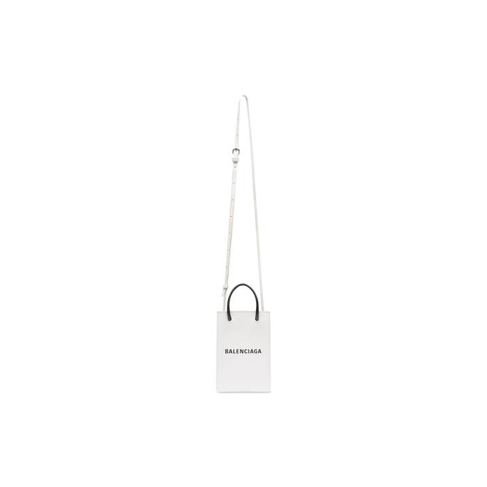 Mini Shopping Bag in White | Balenciaga US