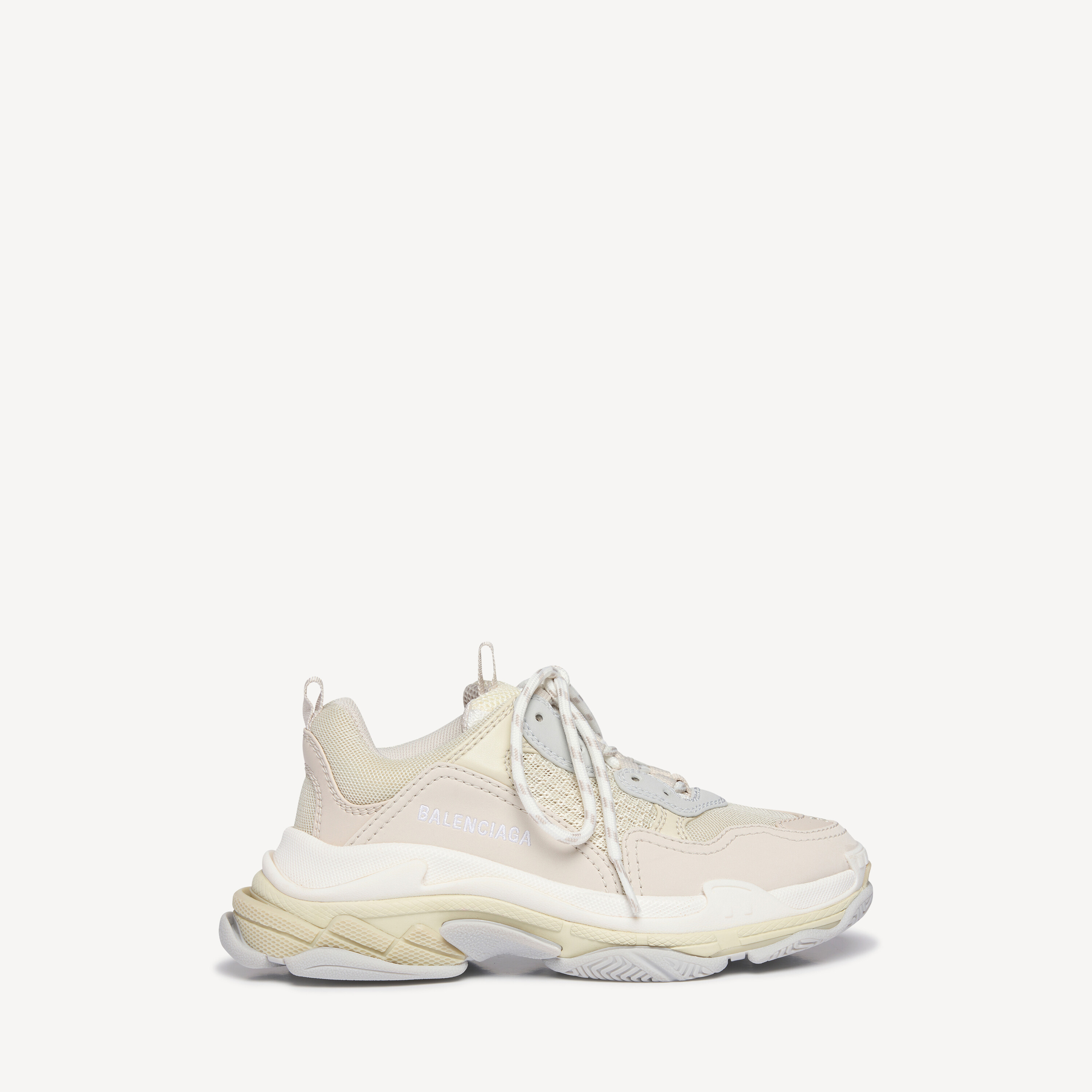 Kids Triple S Sneaker in Black Balenciaga US - Main Image