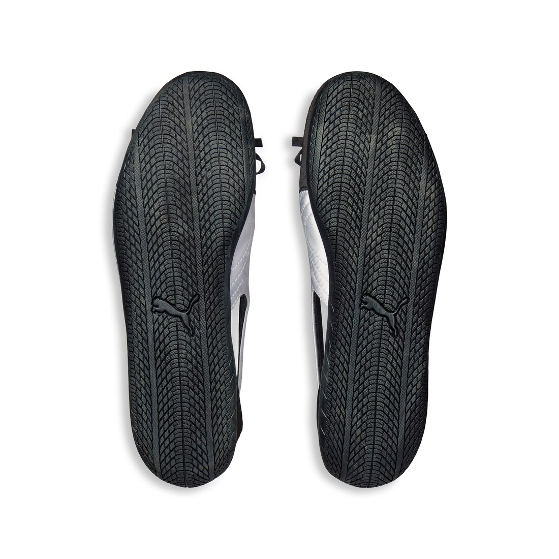 BALENCIAGA SPEEDCAT PUMA バレリーナ サンダル ロゴ リボン Women's Speedcat Ballet Satin Balenciaga in Black/white