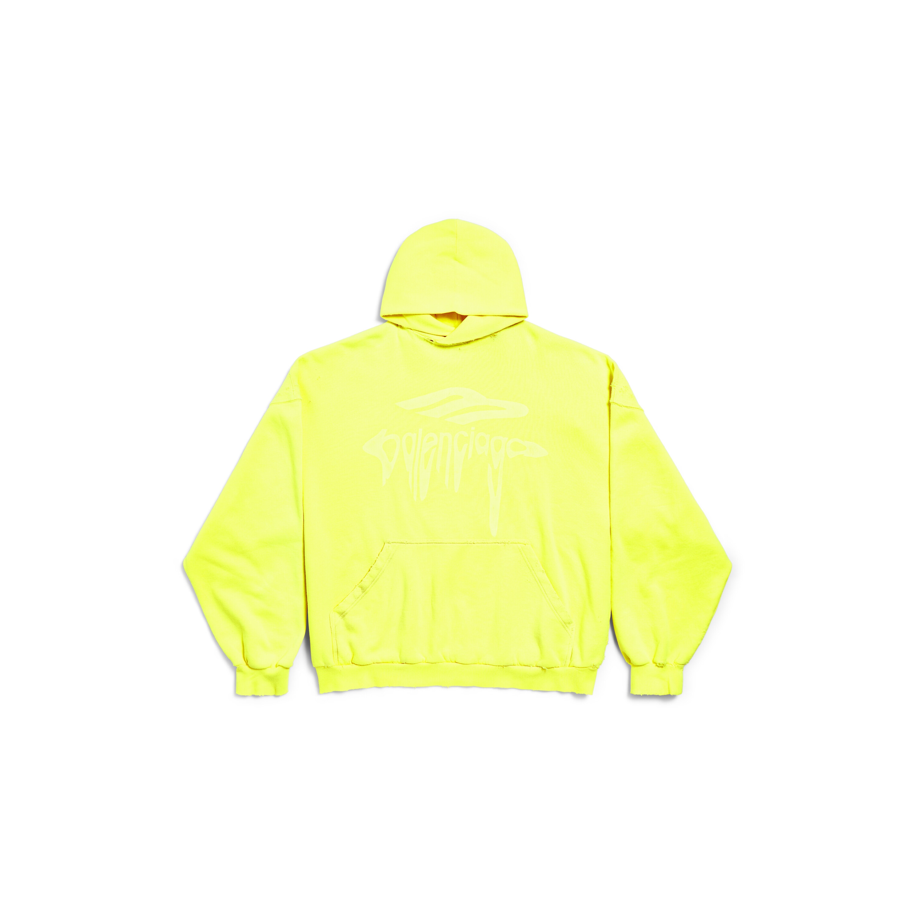 Balenciaga hoodie yellow hotsell