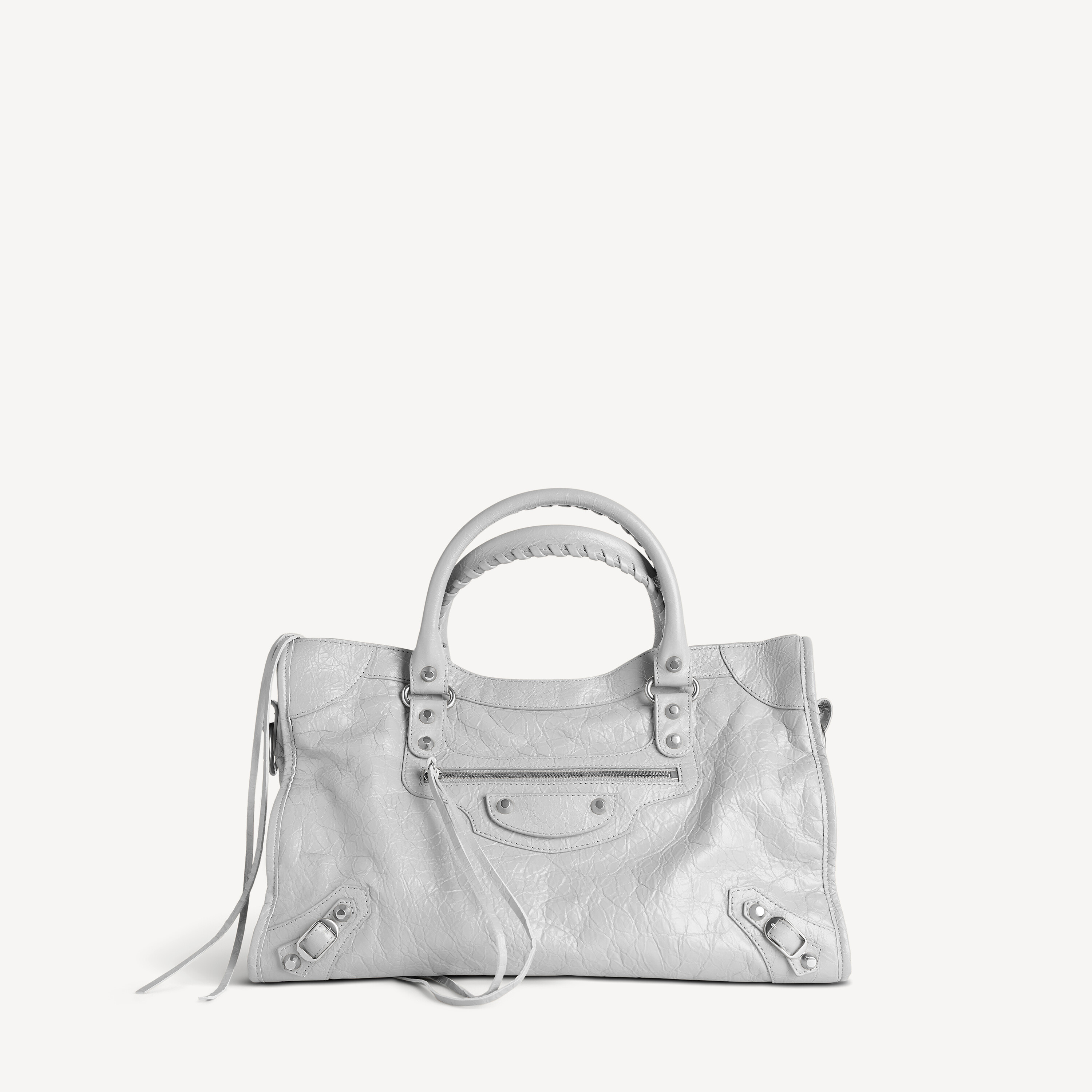 Women's Le City Bag Medium in Light Grey