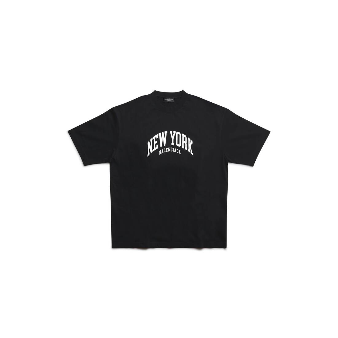 pels Vores firma Industriel Men's Cities New York T-shirt Medium Fit in Black | Balenciaga US