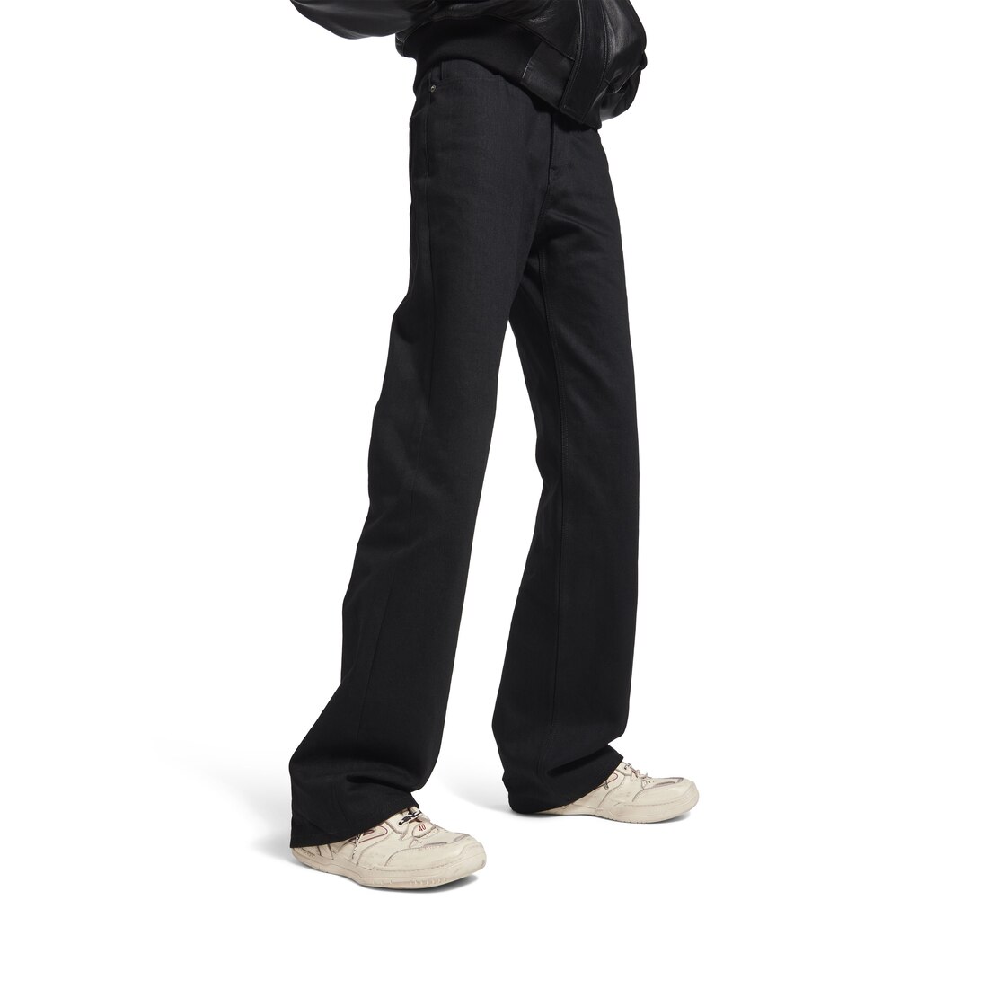 Women's Straight Fit Pants in Black | Balenciaga US