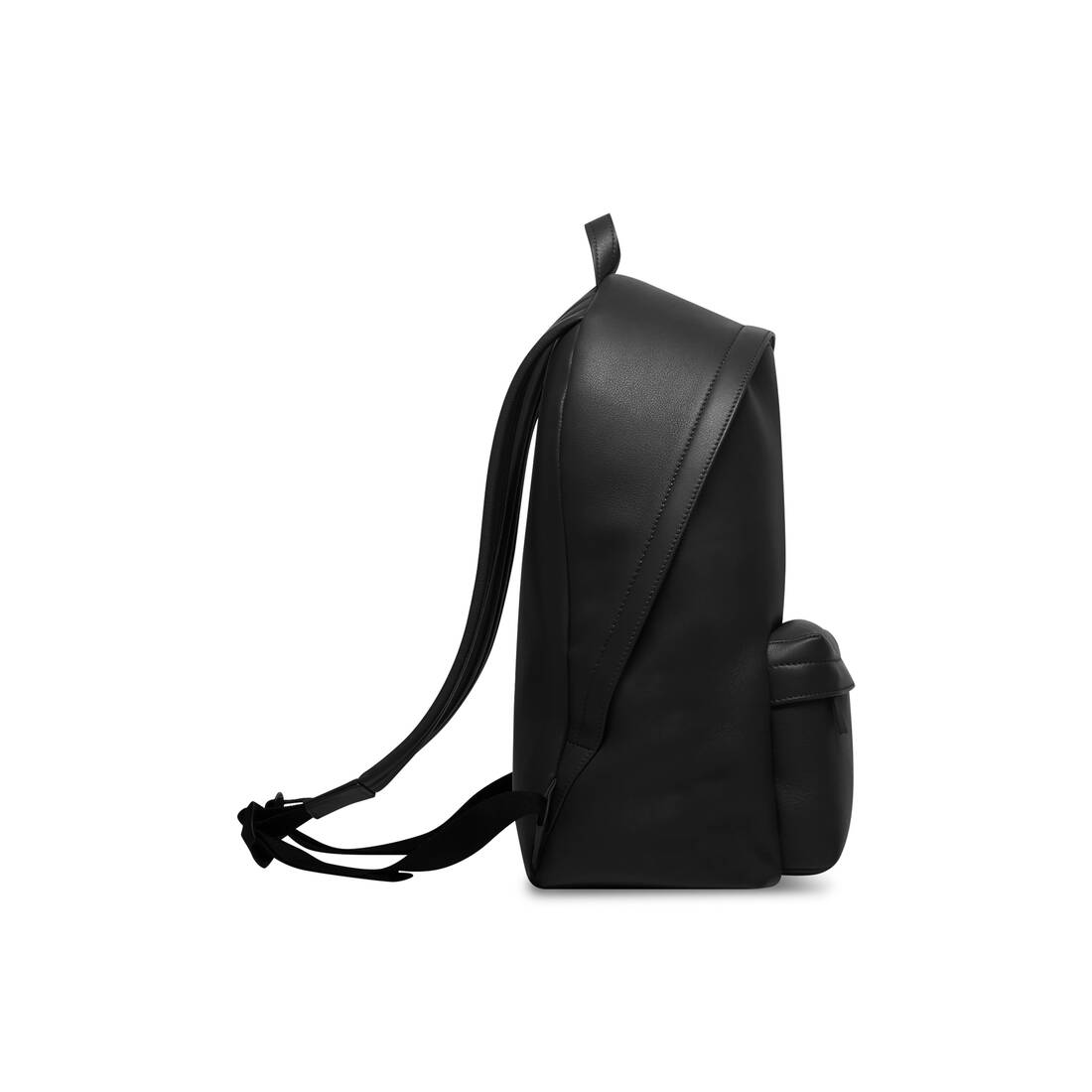 Black Leather Backpack, Men's Bags