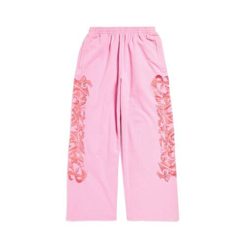 Offshore Baggy Sweatpants in Pink | Balenciaga US
