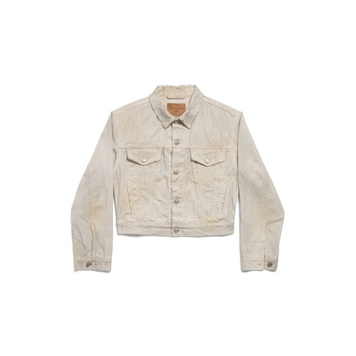 denim small fit jacket