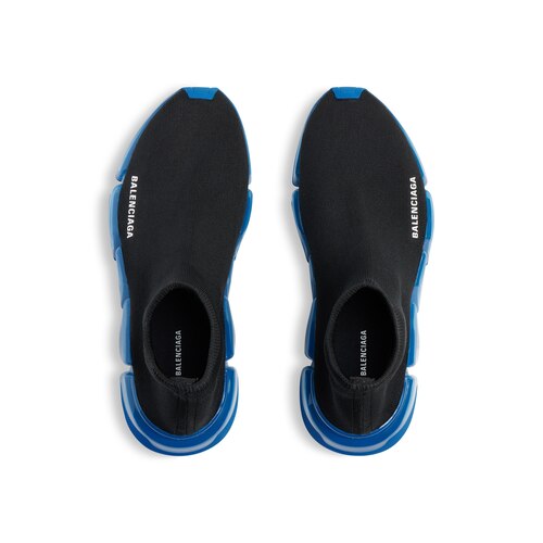 speed 2.0 full clear sole recycled knit sneaker