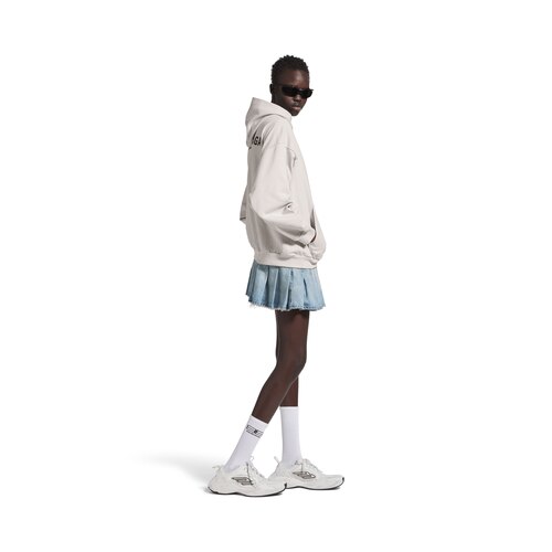 new balenciaga back hoodie medium fit