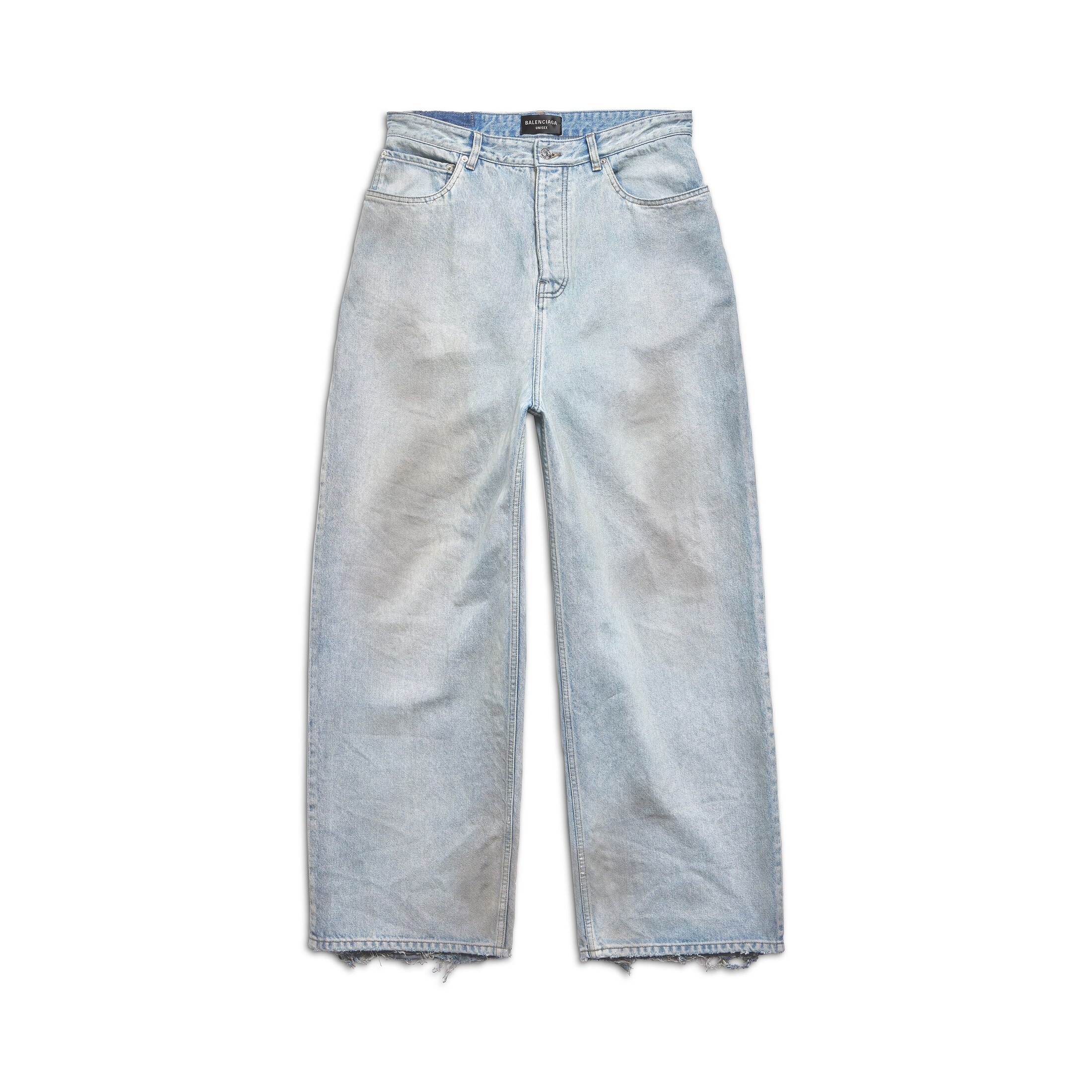 Balenciaga Baggy Pants - Blue - Unisex - XS - Cotton