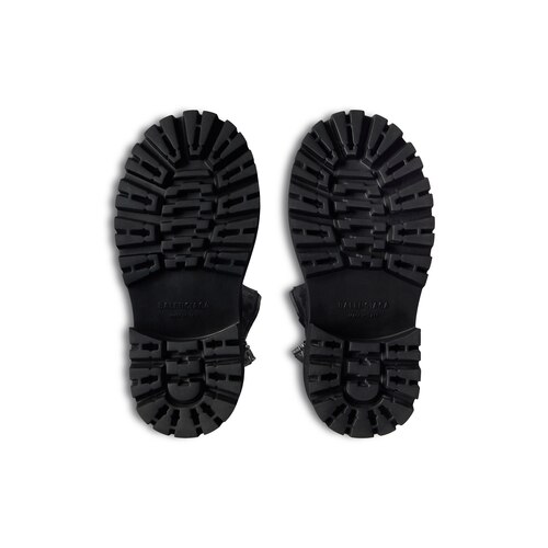 stivaletti con zip stomper