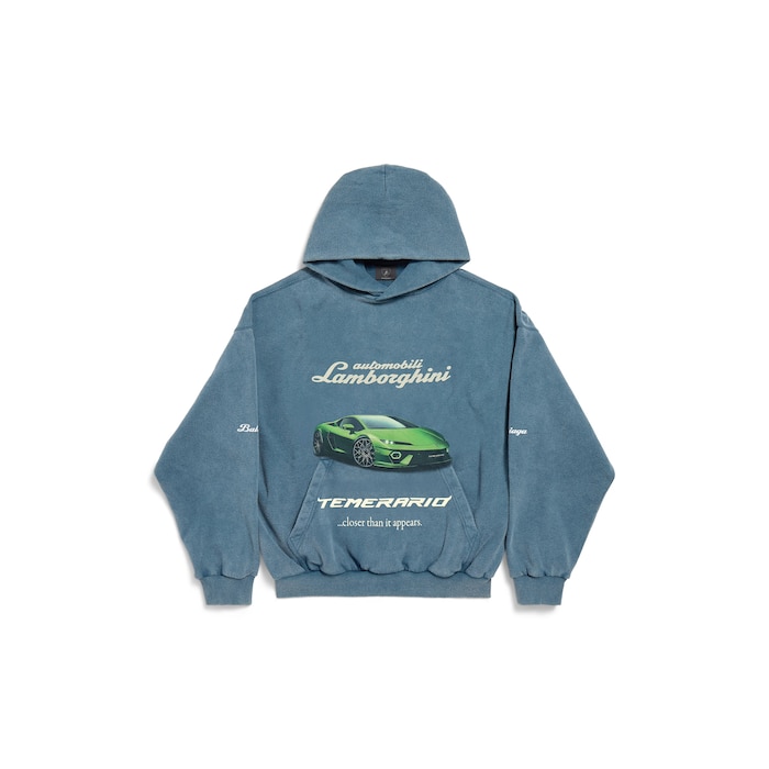 hoodie balenciaga | automobili lamborghini medium fit