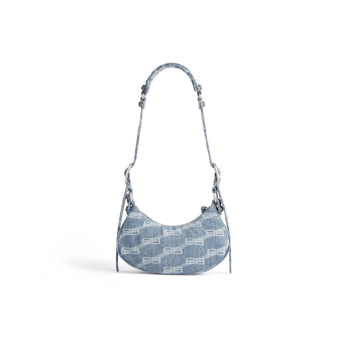 Dior Saddle crossbody bag in monogram blue canvas - DOWNTOWN