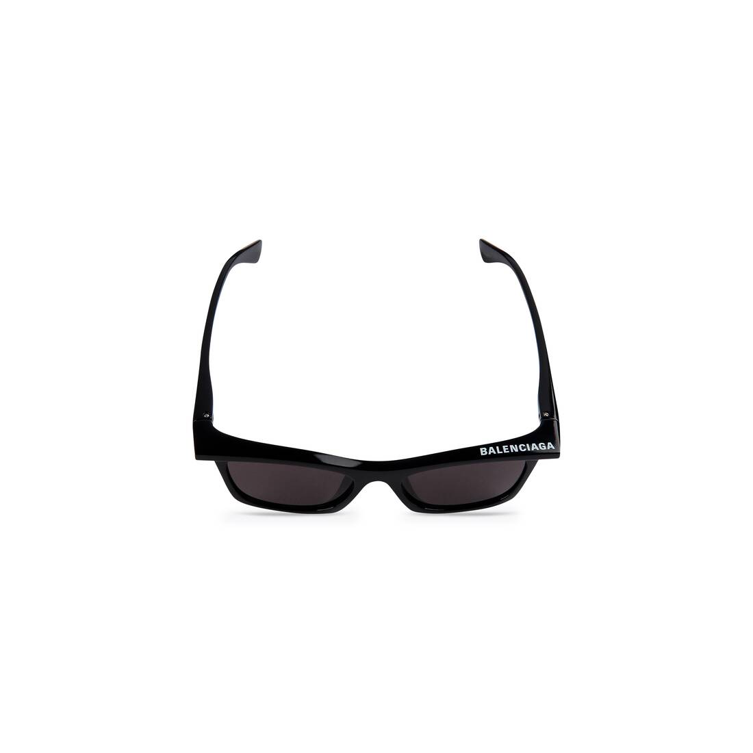 Rim Rectangle Sunglasses in Black