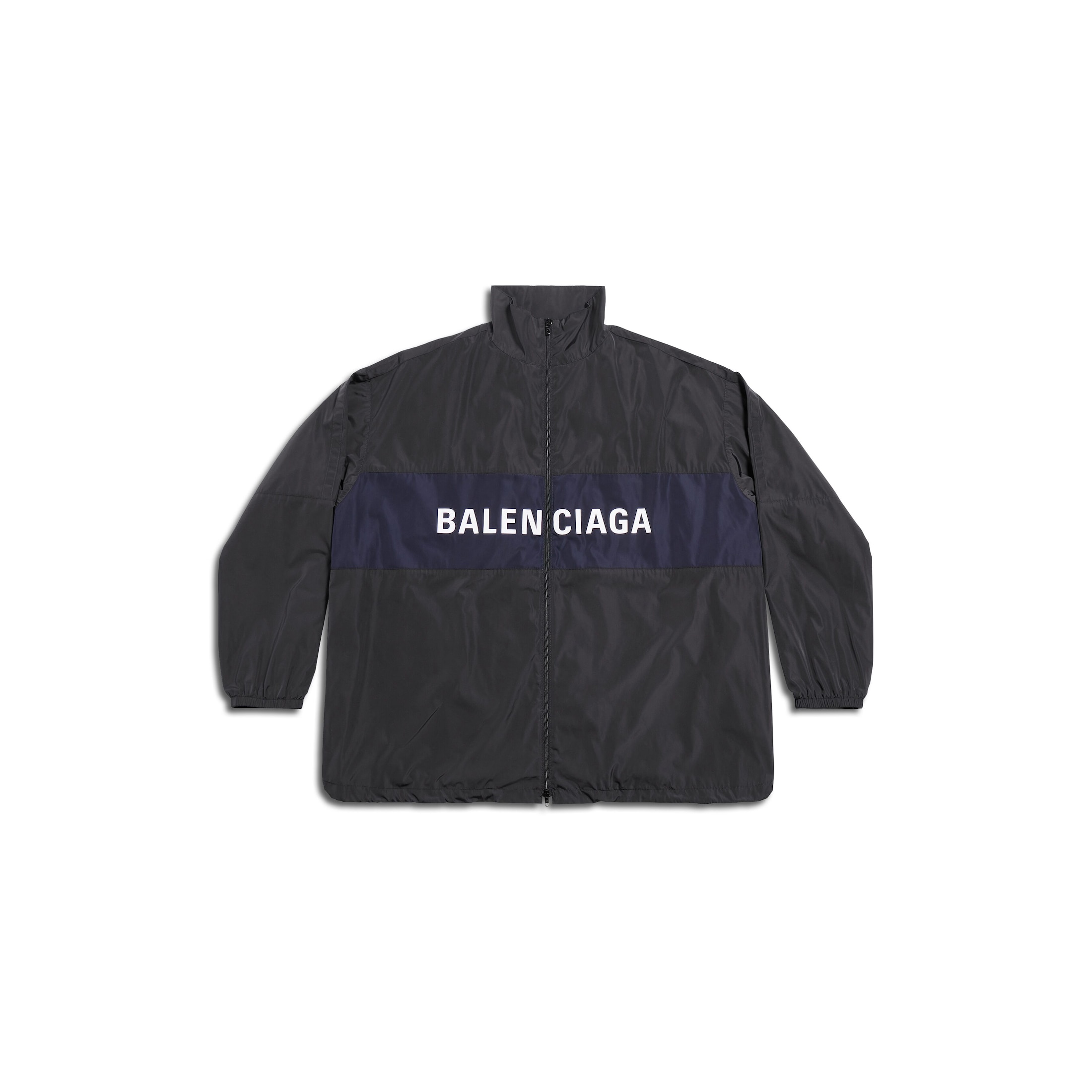 Balenciaga Zip-Up Jacket - Black - Man - XL - Polyester