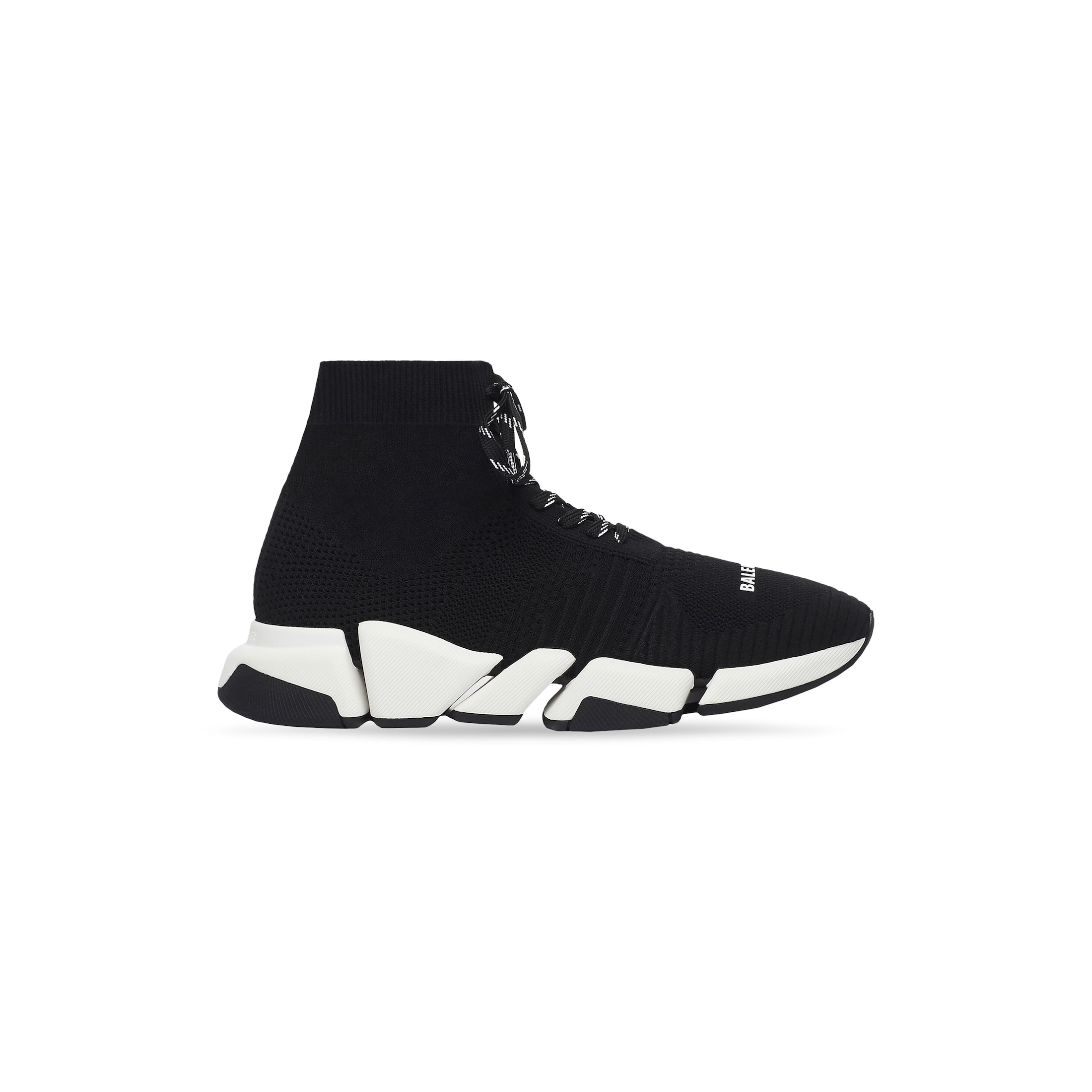 Balenciaga Speed 2.0 Lace-Up Sneaker - Black - Man - 45 - Polyamide, Elastane