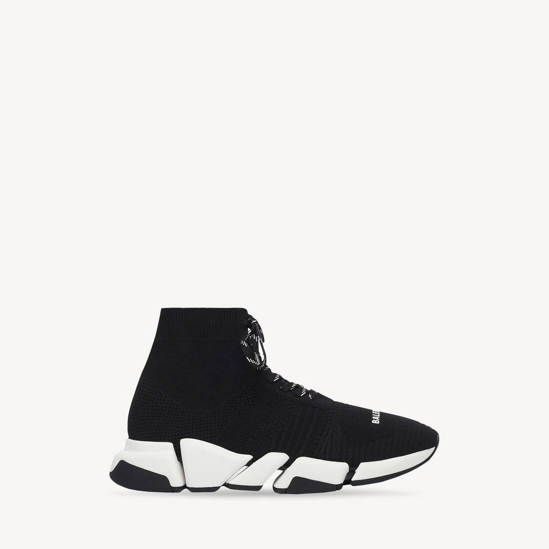 Men's Speed Lace-up Sneaker in Black Balenciaga US