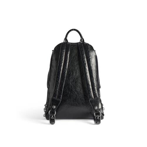 Men's Le Cagole Backpack in Black | Balenciaga US