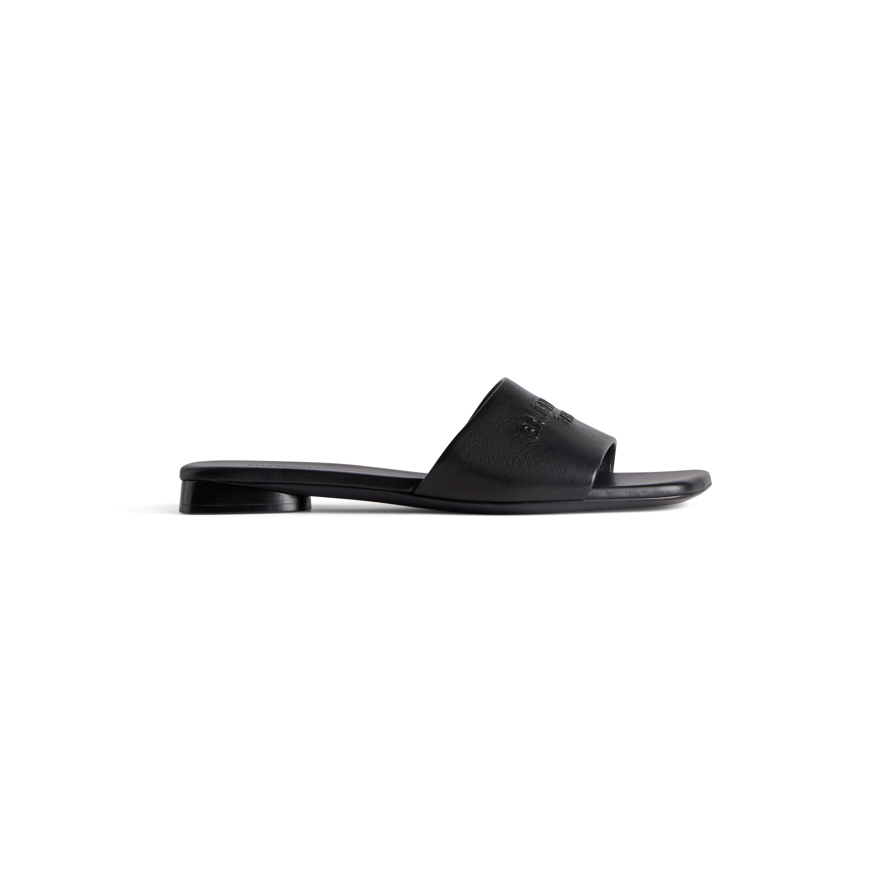 Women's Duty Free Flat Sandal in Black