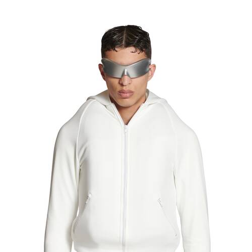 unity sports icon inflatable zip-up hoodie medium fit