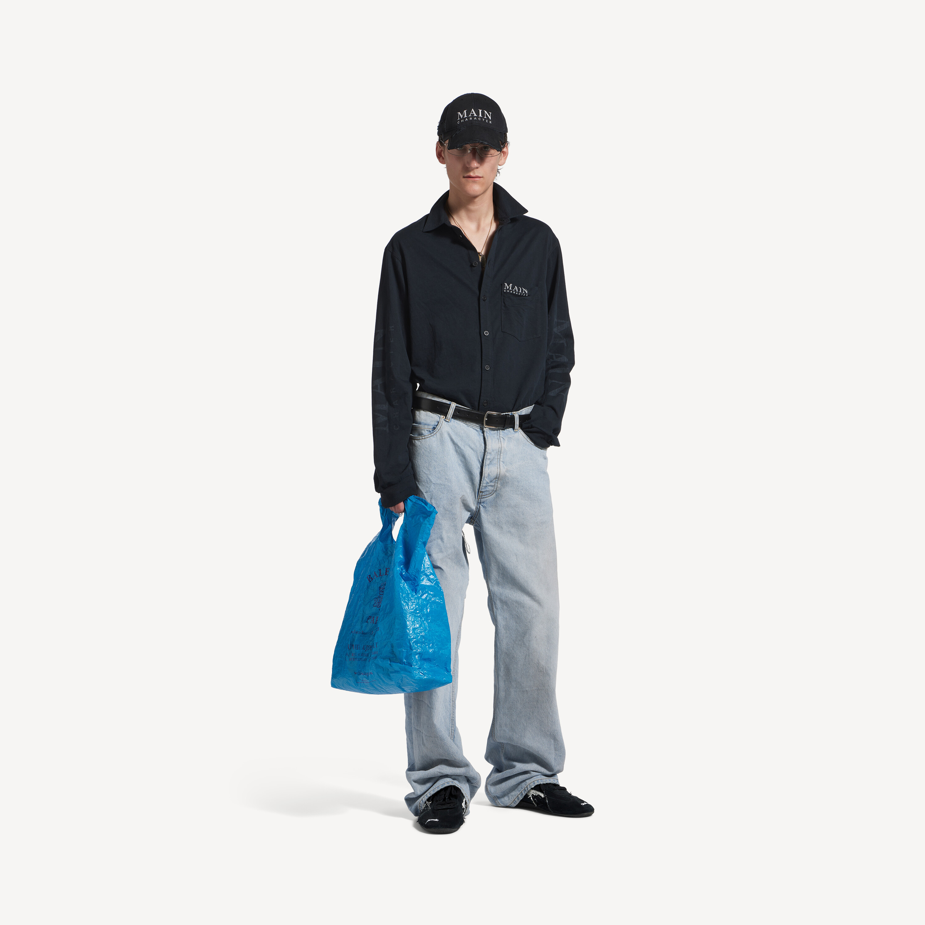 Balenciaga ダークブルーデニム スリムフィット デニム | Balenciaga JP